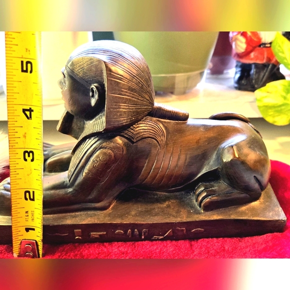 Bronze Sphinx Sculpture - Picture 9 of 12